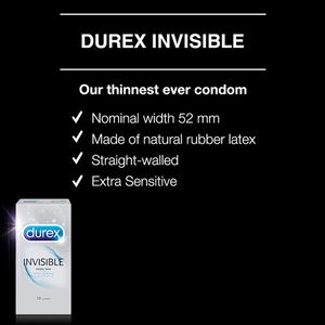 Durex Invisible Extra Thin Condom