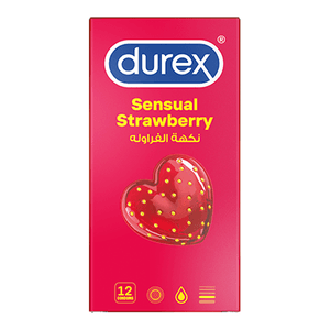 Durex Strawberry Flavored Condoms