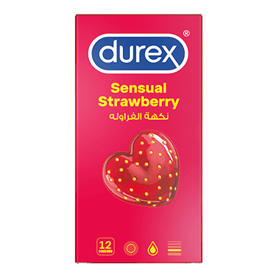 Durex Strawberry Flavored Condoms